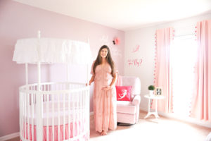 baby girl nursery design fairy theme